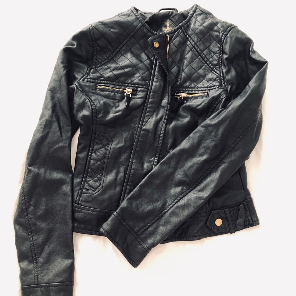 Pleather jacket